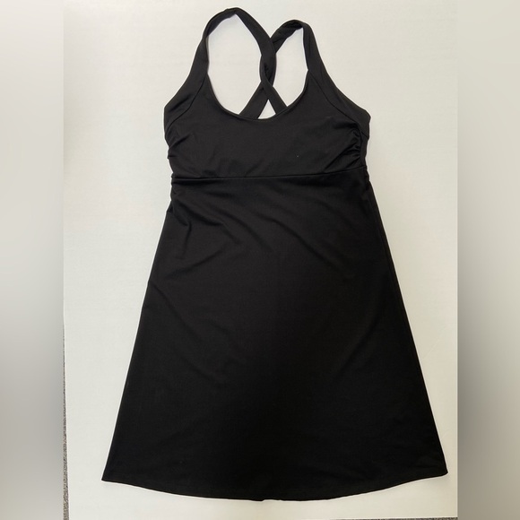 Patagonia Black Cross Back Sundress M - Picture 1 of 5